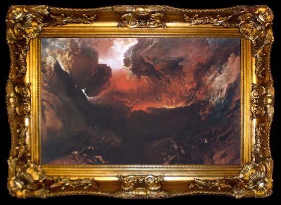 framed  John Martin The Great Day of His Wrath, ta009-2